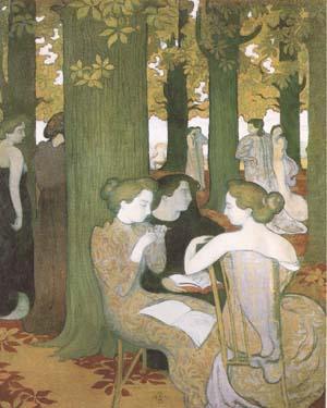 Maurice Denis The Muses (mk09) china oil painting image